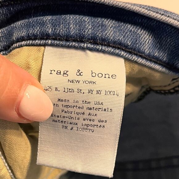 Rag & Bone The Capri Jeans in whitby Size 27 - Picture 8 of 13